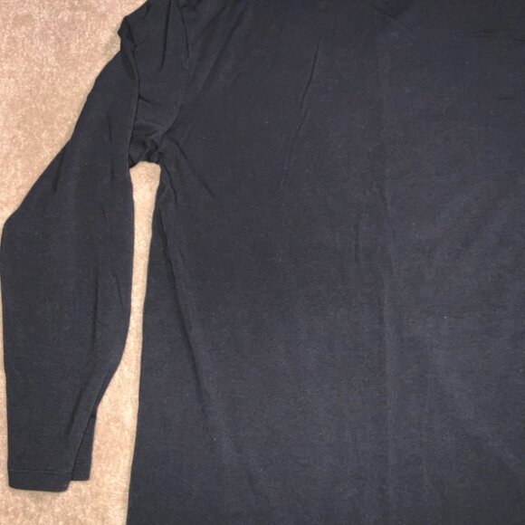 West Loop Women's Size M/L Black Basic Casual Long Sleeve Top Shirt (D) - Picture 2 of 7